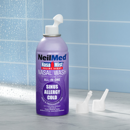 NEILMED - NASAMIST- SALINE SPRAY NASAL WASH - MULTIPURPOSE - 177 ML