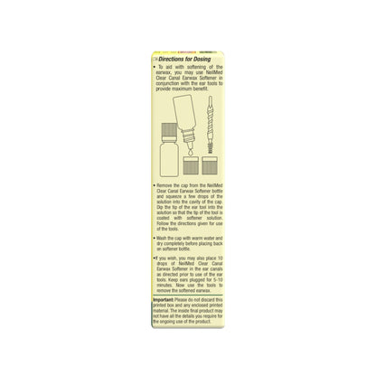 NEILMED - WAXOUT PLUS - REUSEASBLE EAR CLEANERS  WITH CARBAMIDE PEROXIDE