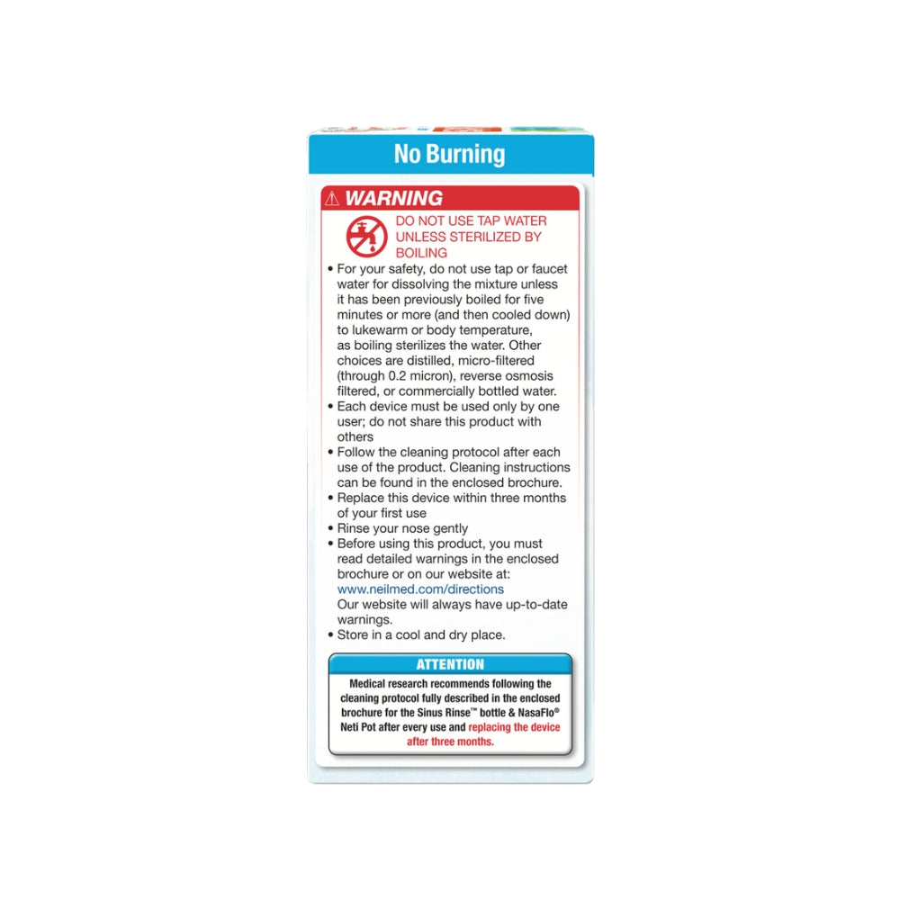 NEILMED - SINUS RINSE - KIDS REFILL - 120 SACHETS