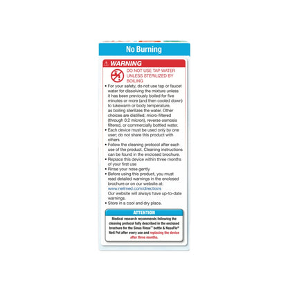 NEILMED - SINUS RINSE - KIDS REFILL - 120 SACHETS