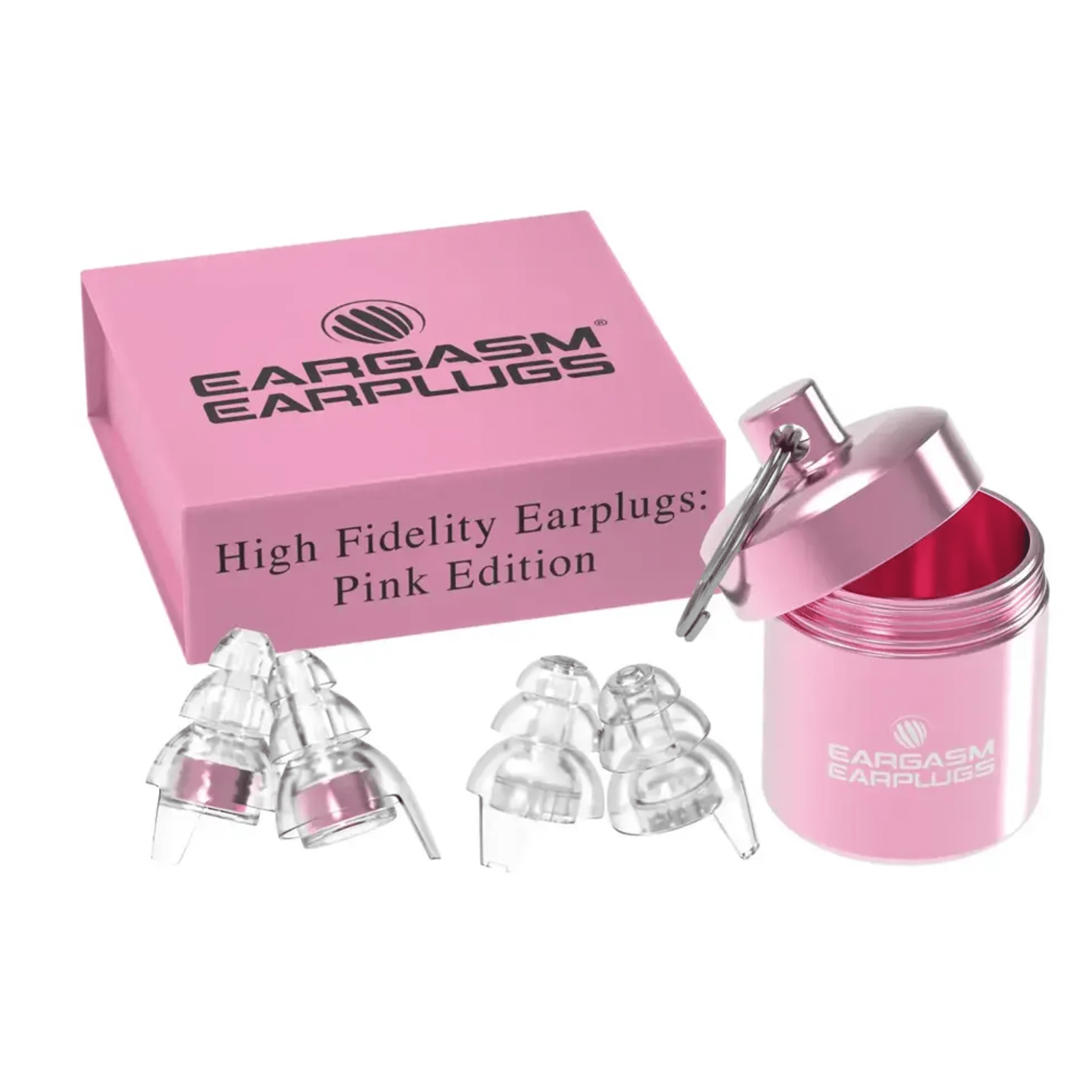 EARGASM HIGH FIDELITY STANDARD EARPLUGS: PINK EDITION