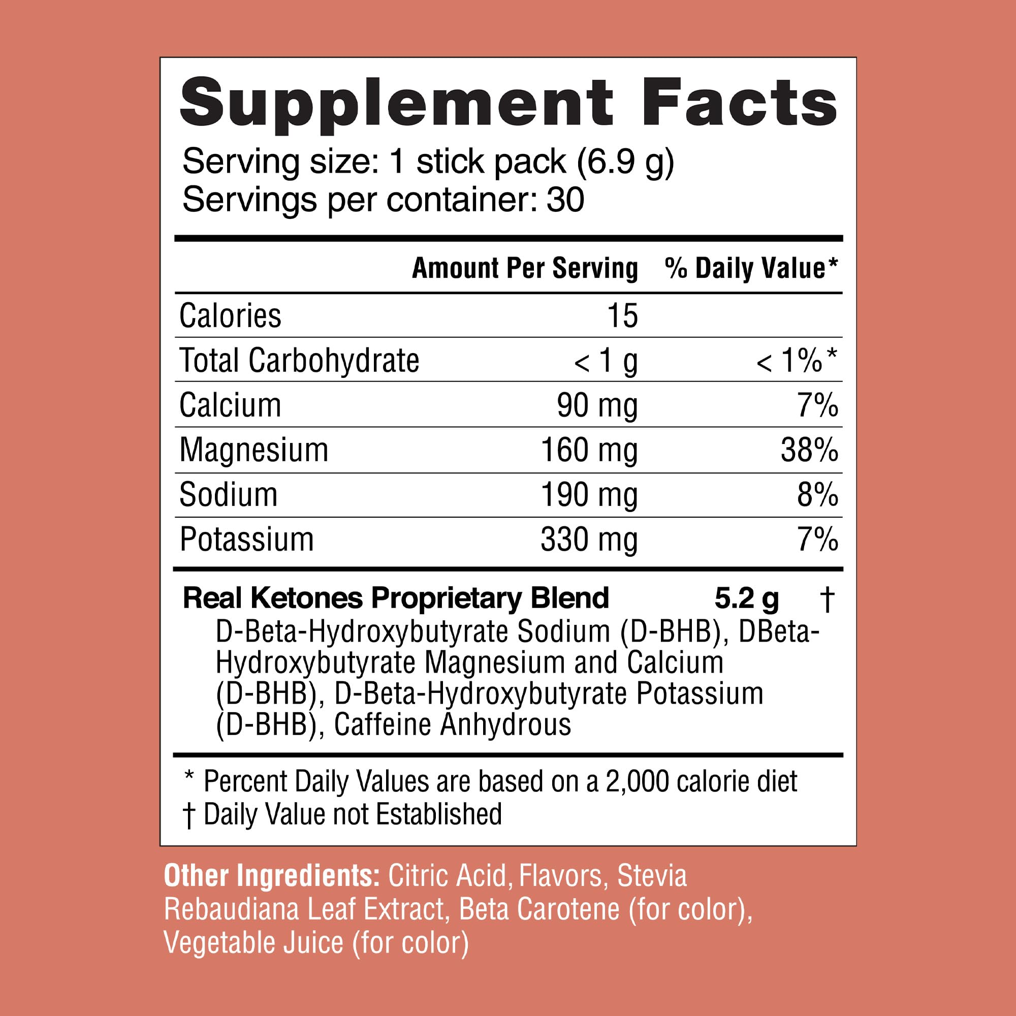 REAL KETONES - SHIFT - D-BHB EXOGENOUS KETONE DRINK MIX POWDER + ELECTROLYTES - 30 PACKETS