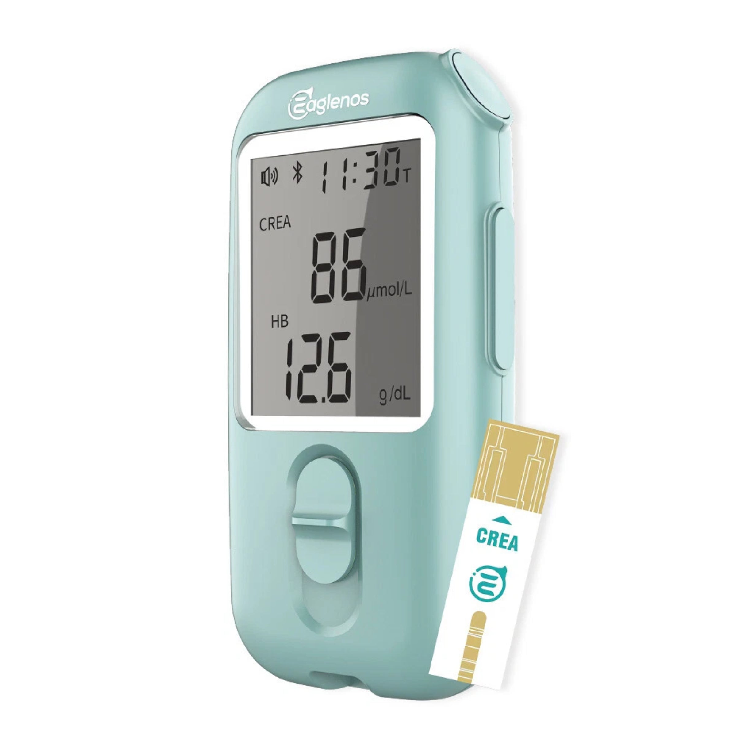EAGLENOS - CREATININE, URIC ACID & GLUCOSE BLOOD TEST METER ONLY (M432) - NO STRIPS OR ACCESSORIES