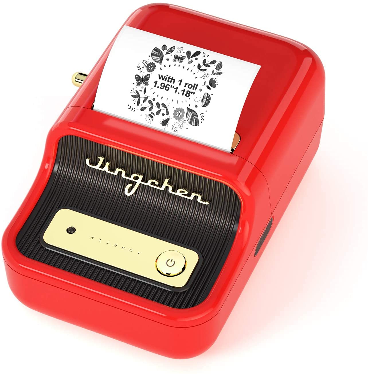 NB109 - NIIMBOT - B21 - PORTABLE THERMAL LABEL BLUETOOTH PRINTER INCLUDING FREE LABEL (50*30MM - WHITE)