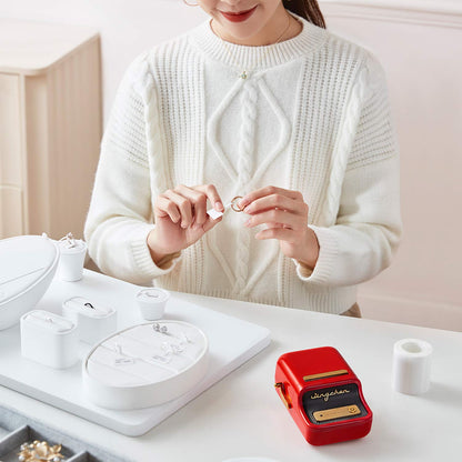 NB109 - NIIMBOT - B21 - PORTABLE THERMAL LABEL BLUETOOTH PRINTER INCLUDING FREE LABEL (50*30MM - WHITE)