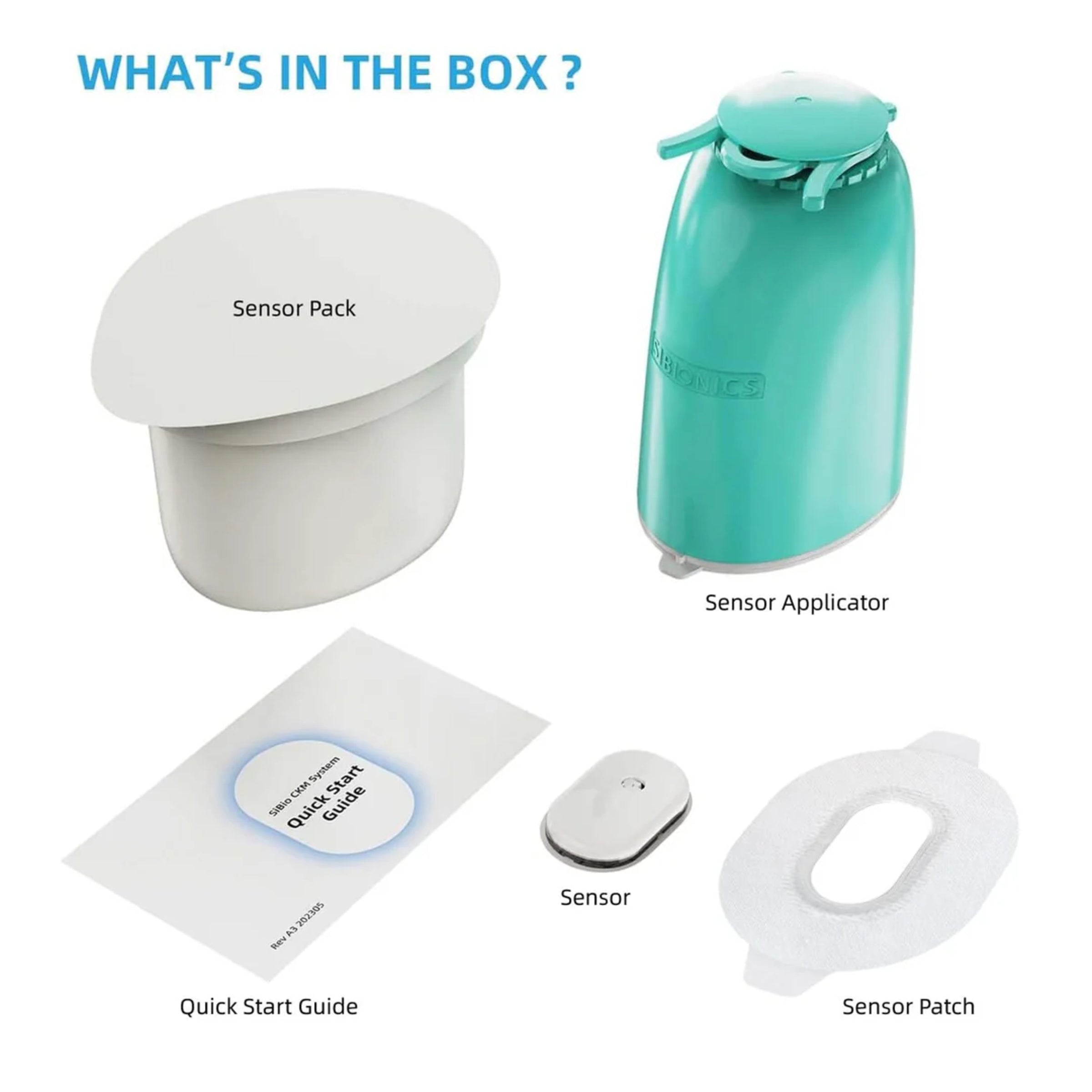 SIBIO - KS1 - CONTINUOUS KETONE MONITORING SYSTEM (CKM) - 14 DAYS
