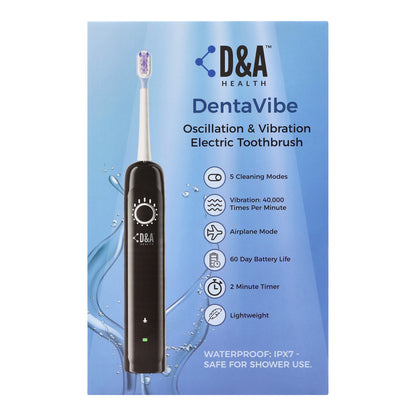 D&A HEALTH - DENTAVIBE - X1 - ELECTRONIC TOOTHBRUSH