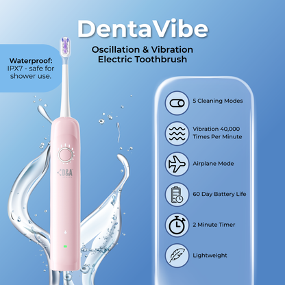 D&A HEALTH - DENTAVIBE - X1 - ELECTRONIC TOOTHBRUSH