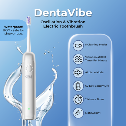 D&A HEALTH - DENTAVIBE - X1 - ELECTRONIC TOOTHBRUSH