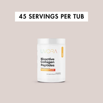 UVORA - BIOACTIVE COLLAGEN PEPTIDES - JOINT & CARTILAGE - 225 GRAMS