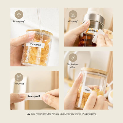 NIIMBOT - D110_M - PORTABLE BLUETOOTH LABEL PRINTER INCLUDING FREE LABEL ROLL (12*40MM - WHITE)