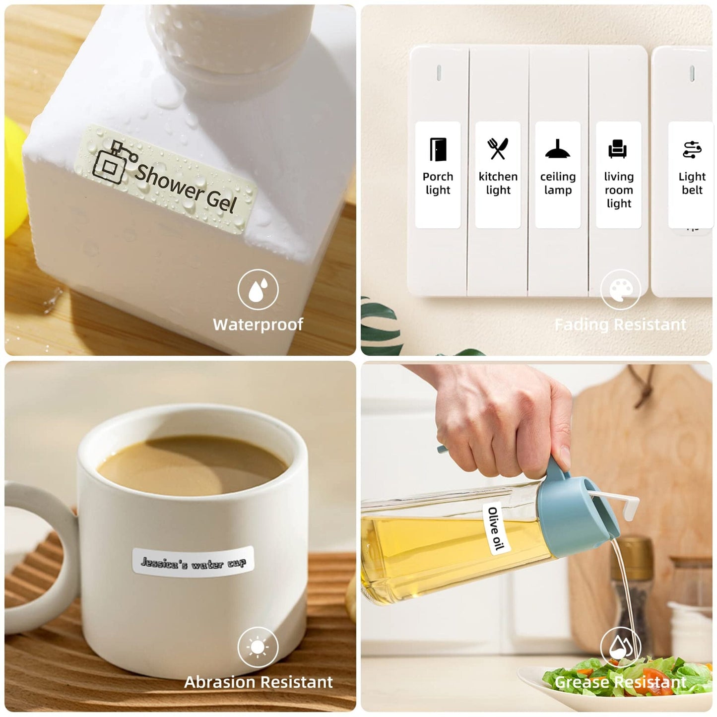 NIIMBOT - D110_M - PORTABLE BLUETOOTH LABEL PRINTER INCLUDING FREE LABEL ROLL (12*40MM - WHITE)