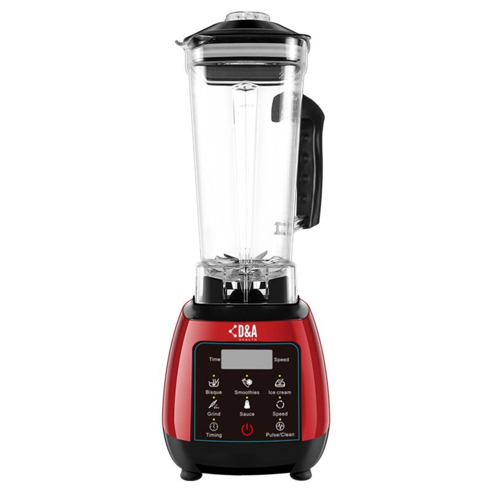 D&A HEALTH - ULTIMATE TOUCHPAD BLENDER - 2,200W & 2,000ML JUG