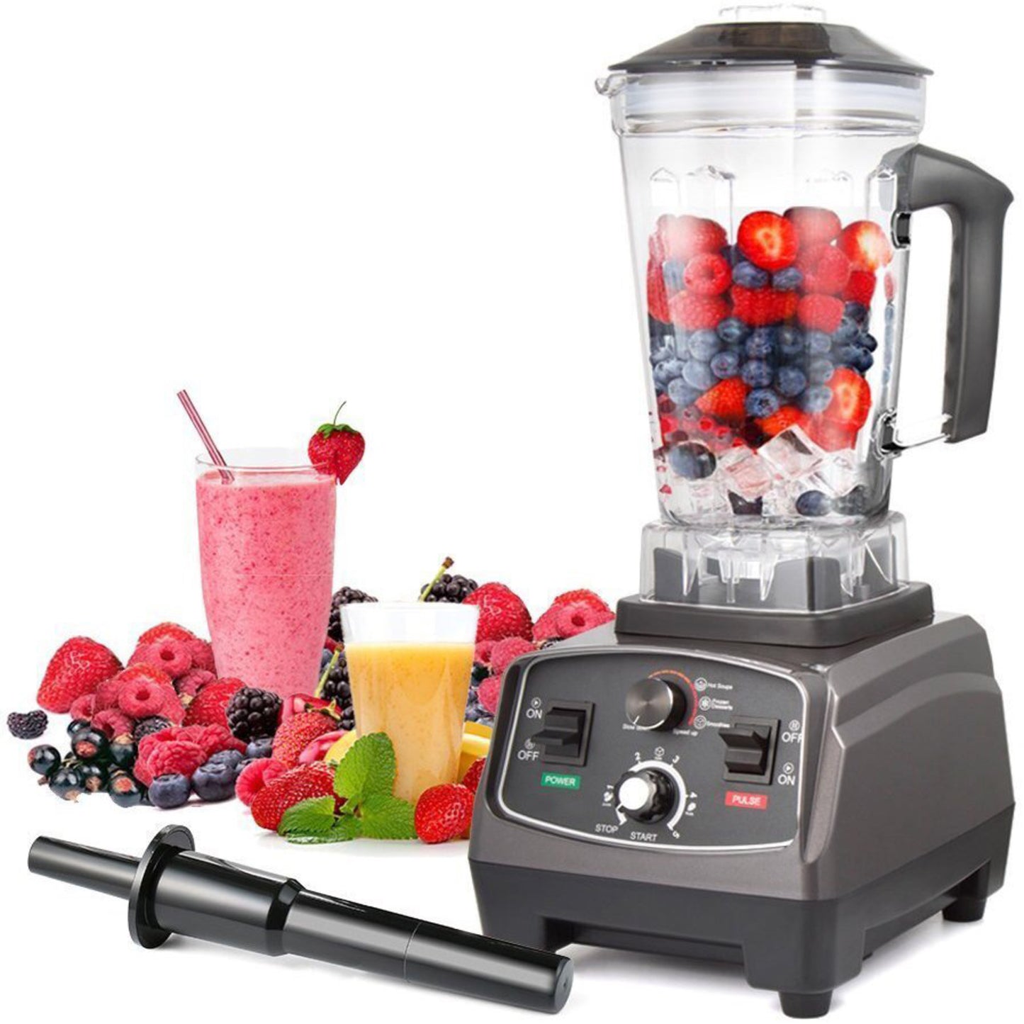 D&A HEALTH - ULTIMATE TURBO BLENDER - 2,200W & 2,000ML JUG