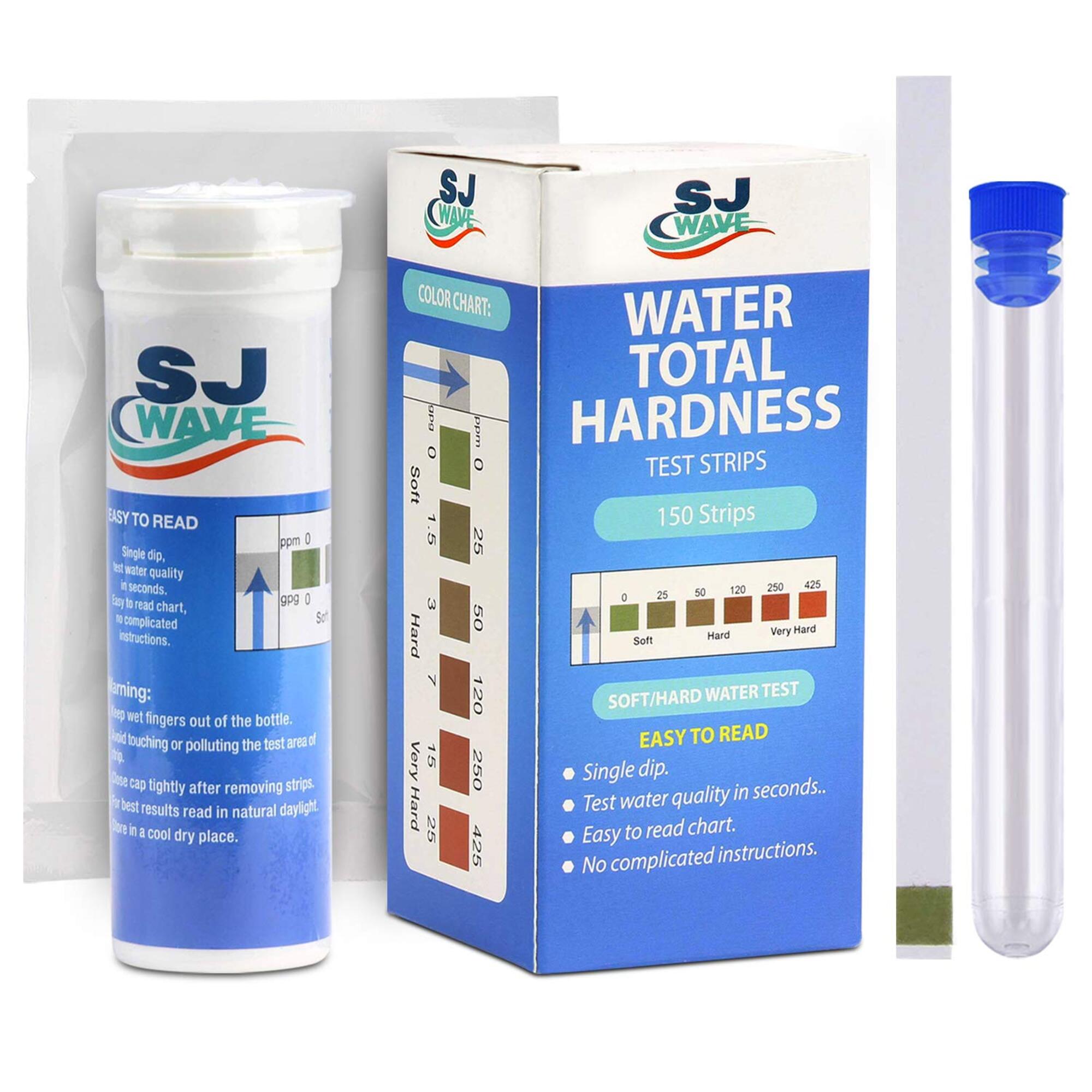 SJ WAVE - WATER TOTAL HARDNESS TEST STRIPS KIT (150'S)