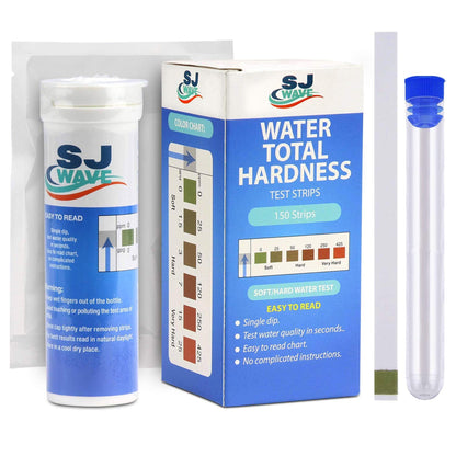 SJ WAVE - WATER TOTAL HARDNESS TEST STRIPS KIT (150'S)