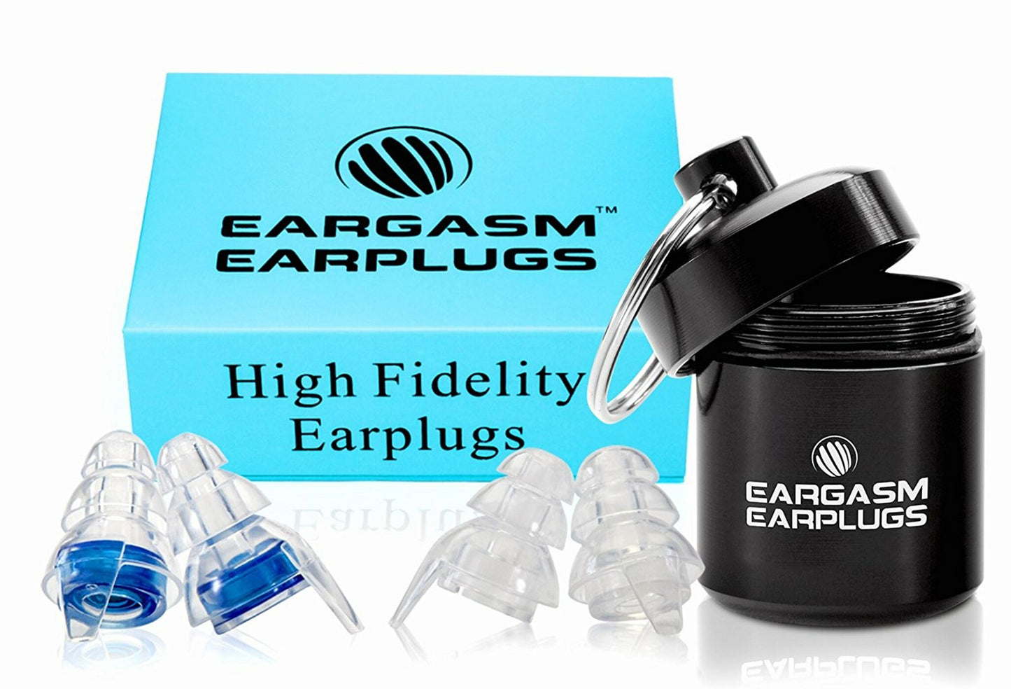 EARGASM HIGH FIDELITY EARPLUGS - SMALLER EARS OR STANDARD SIZE
