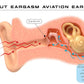 EARGASM - AVIATION EARPLUGS (STANDARD OR SMALL SIZE)