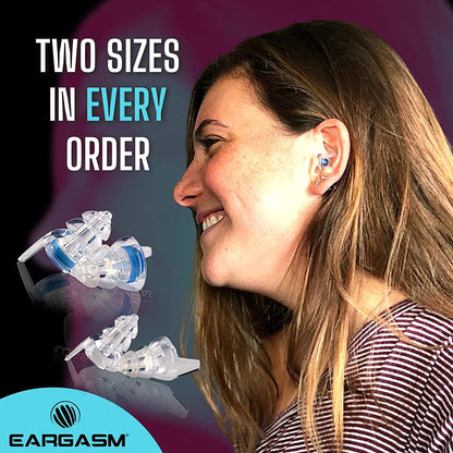 EARGASM HIGH FIDELITY EARPLUGS - SMALLER EARS OR STANDARD SIZE