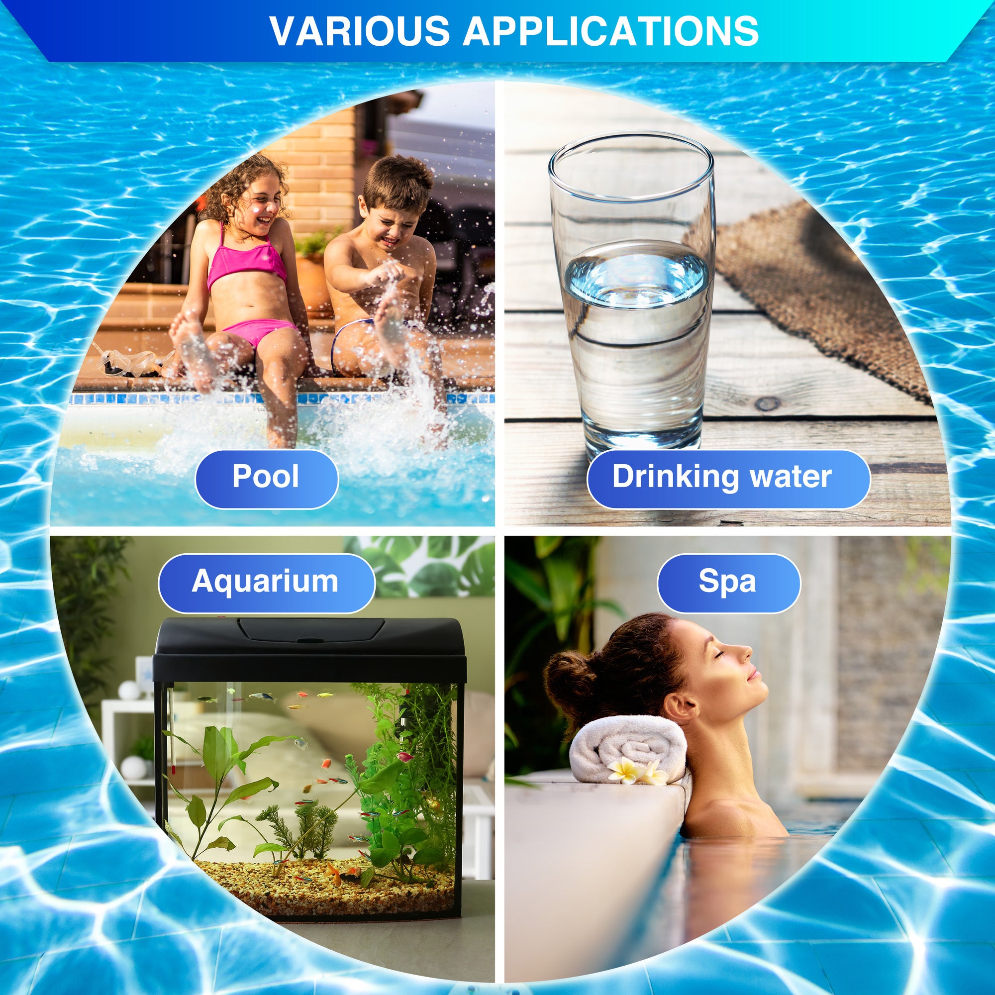 SJ WAVE - 16 IN 1 WATER TEST STRIP KIT (100'S)