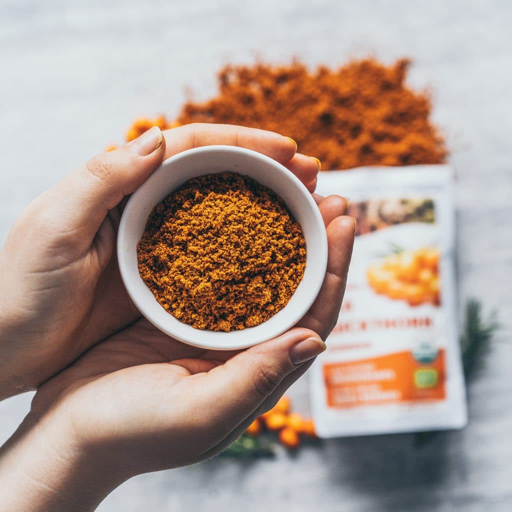 LOOV - ORGANIC SEA BUCKTHORN POWDER - 113 GRAMS