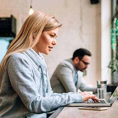 EARGASM - FOAM EARPLUGS - 100 COUNT (50 PAIRS)