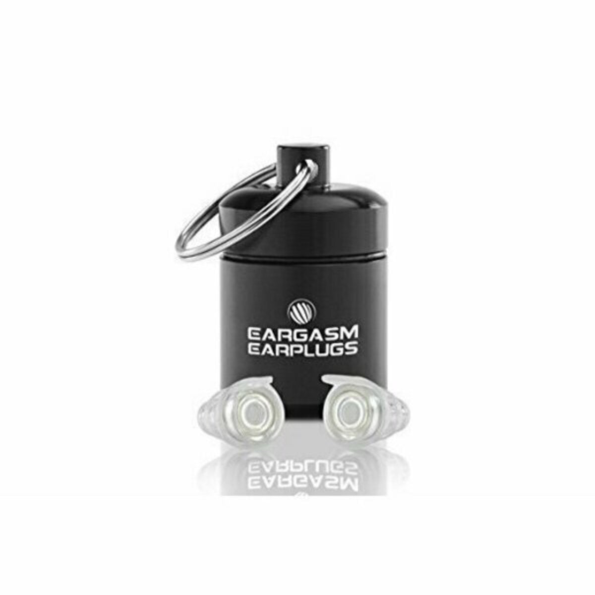 EARGASM HIGH FIDELITY EARPLUGS - SMALLER EARS OR STANDARD SIZE - TRANSPARENT EDITION