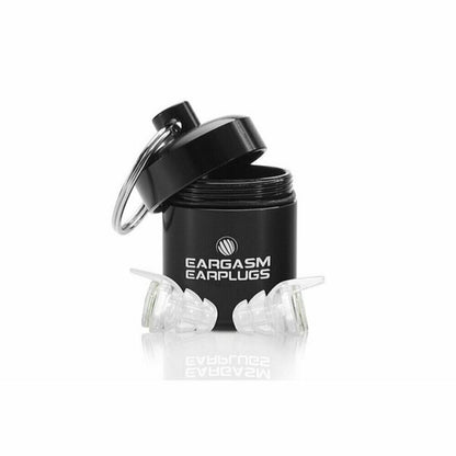 EARGASM HIGH FIDELITY EARPLUGS - SMALLER EARS OR STANDARD SIZE - TRANSPARENT EDITION