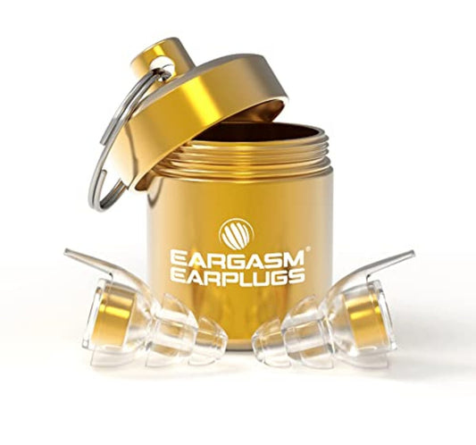 EARGASM - HIGH FIDELITY EARPLUGS - GOLD EDITION