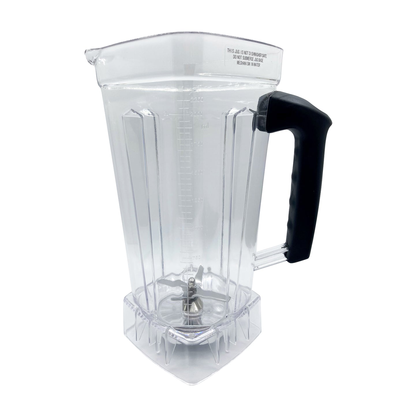 D&A HEALTH - ULTIMATE TURBO BLENDER - 2,000ML JUG REPLACEMENT - STANDARD SQUARE