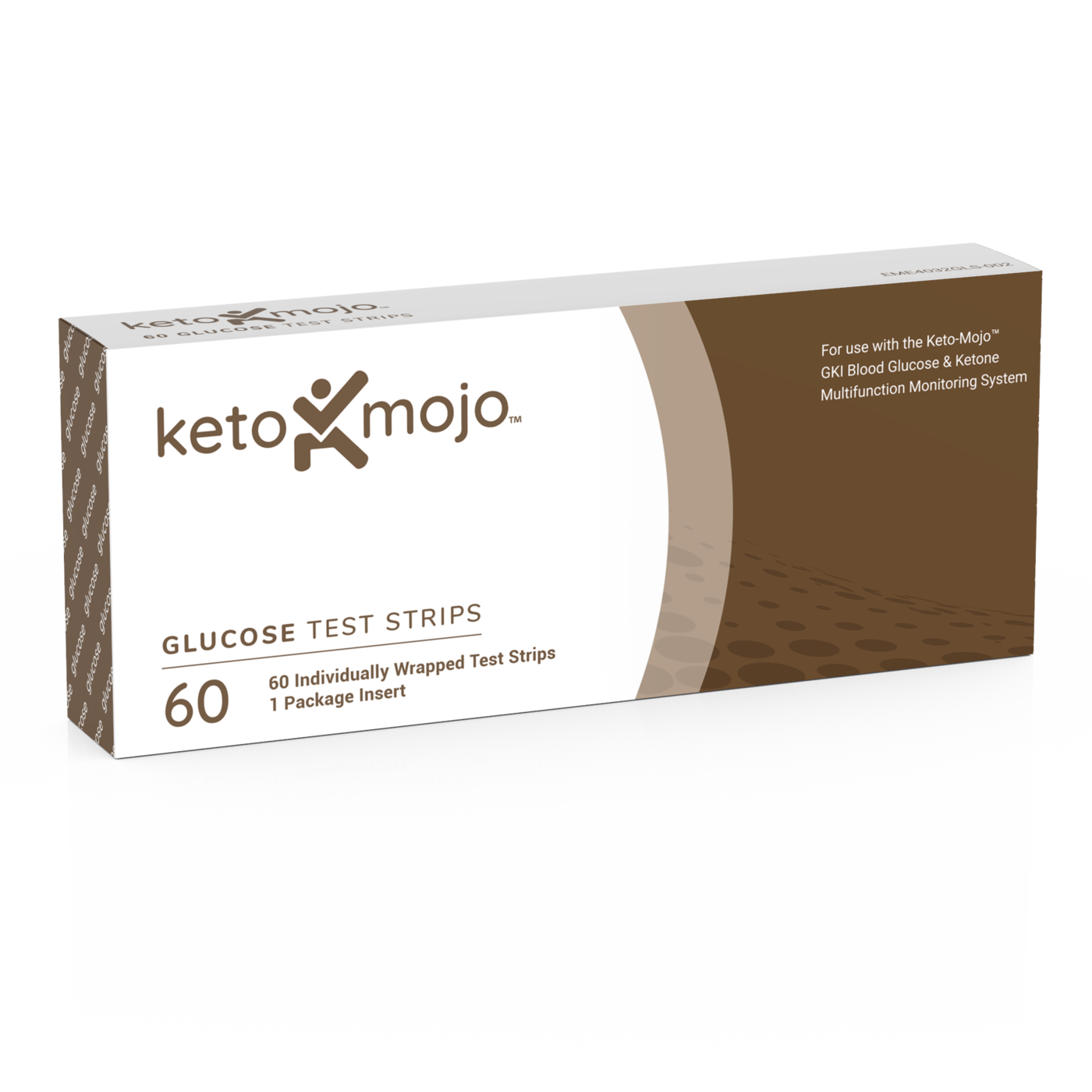 KETO MOJO™ - GKI - BLOOD GLUCOSE TEST STRIPS (60'S)