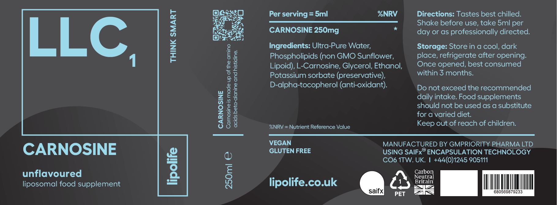 LIPO LIFE - LLC1 CARNOSINE