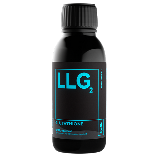 LIPOLIFE - LLG2 - LIPOSOMAL GLUTATHIONE - 450MG PER 5ML - 150ML - UNFLAVOURED