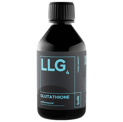 LIPOLIFE - LLG4 - LIPOSOMAL GLUTATHIONE - 450MG PER 5ML - 250ML - UNFLAVOURED
