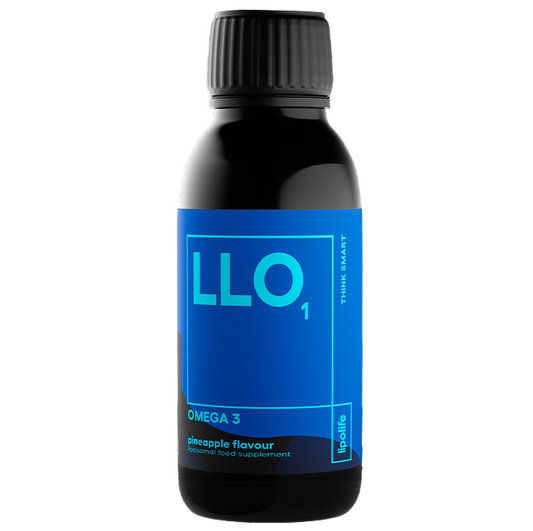 LIPOLIFE - LLO1 - LIPOSOMAL OMEGA 3 - 315MG PER 5ML - 150ML - PINEAPPLE FLAVOUR