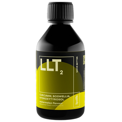 LIPO LIFE - LLT2 BOSWELLIA, CURCUMIN AND HYDROXYTYROSOL