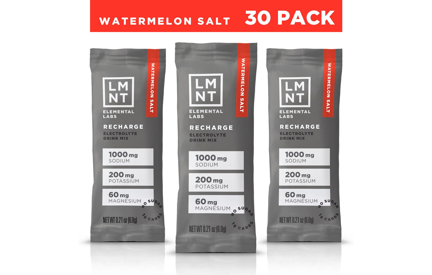 LMNT - ELECTROLYTES - RECHARGE - PACK OF 30