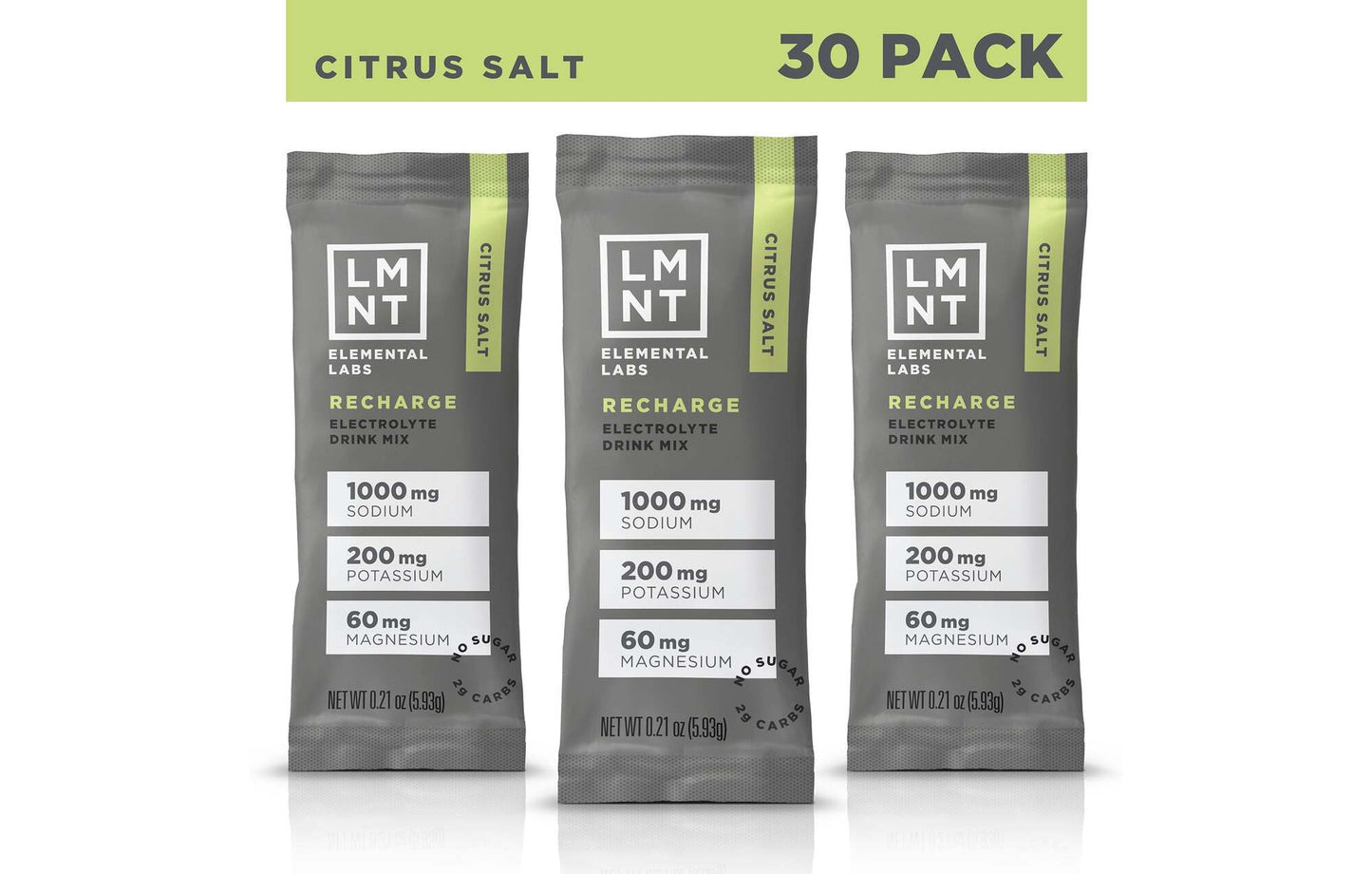 LMNT - ELECTROLYTES - RECHARGE - PACK OF 30