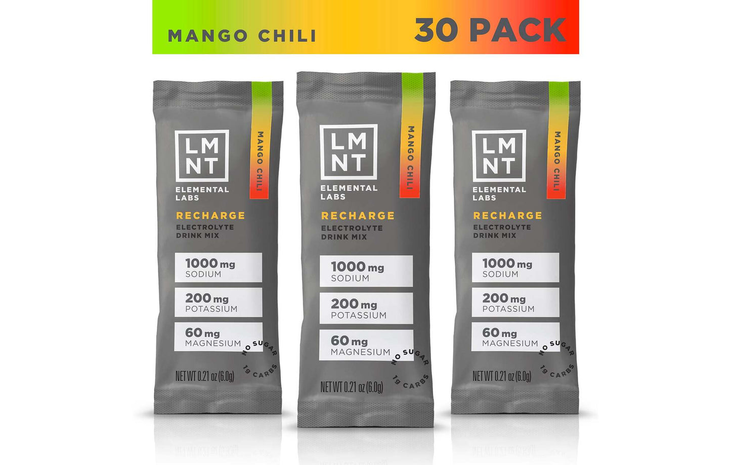 LMNT - ELECTROLYTES - RECHARGE - PACK OF 30