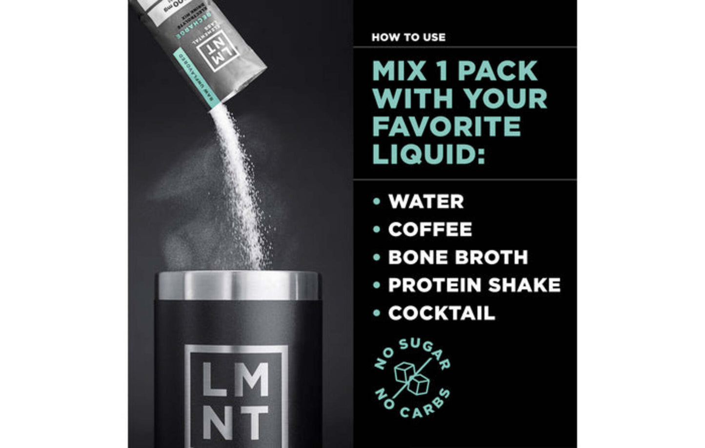 LMNT - ELECTROLYTES - RECHARGE - PACK OF 30