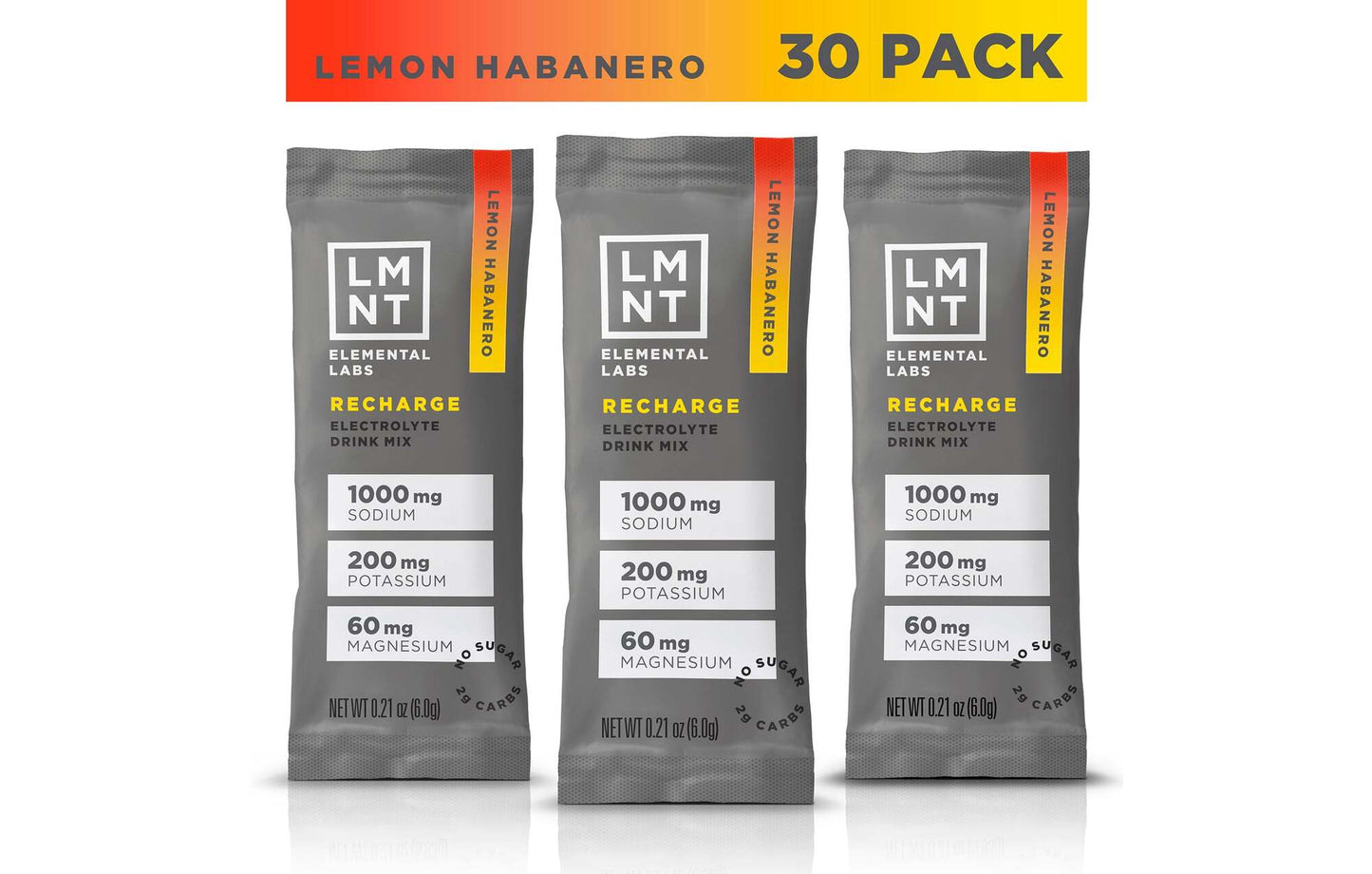 LMNT - ELECTROLYTES - RECHARGE - PACK OF 30