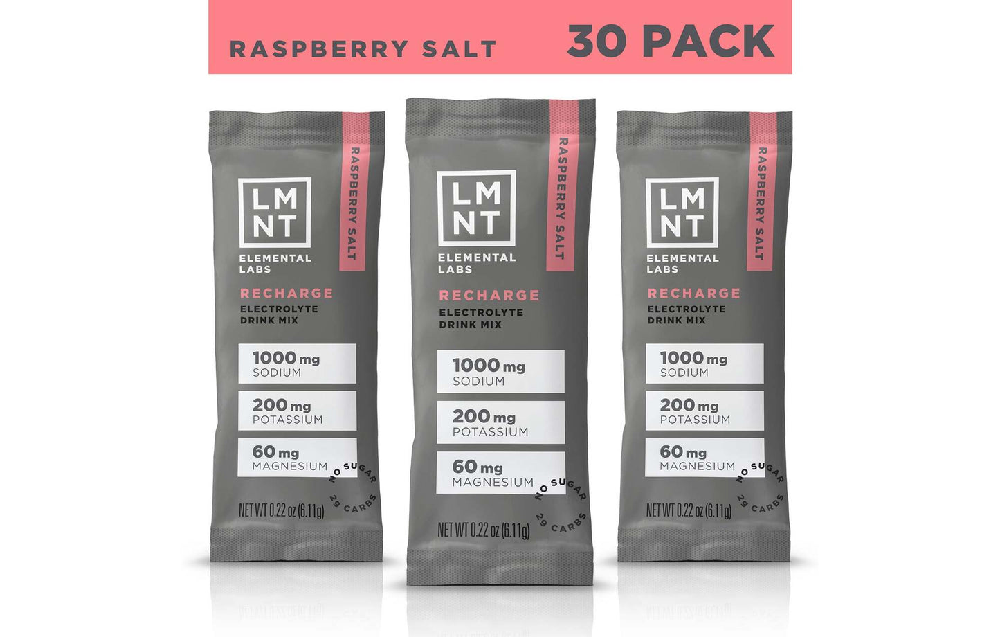 LMNT - ELECTROLYTES - RECHARGE - PACK OF 30