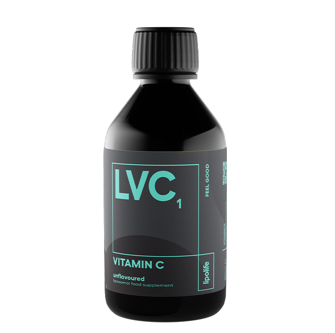 LIPOLIFE - LVC1 LIPOSOMAL VITAMIN C - 1,000MG PER 5ML - 240ML (SOY)