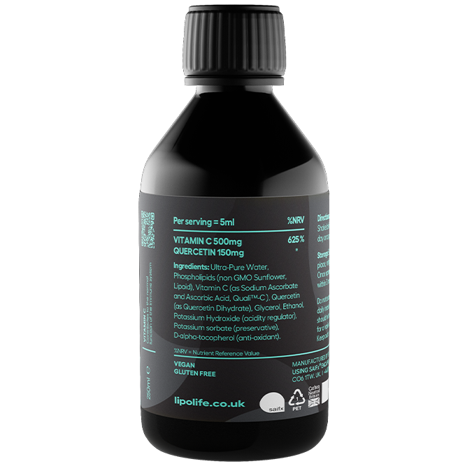 LIPO LIFE - LVC6 VITAMIN C AND QUERCETIN