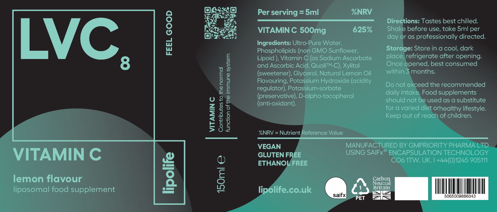 LIPO LIFE - LVC8 VITAMIN C