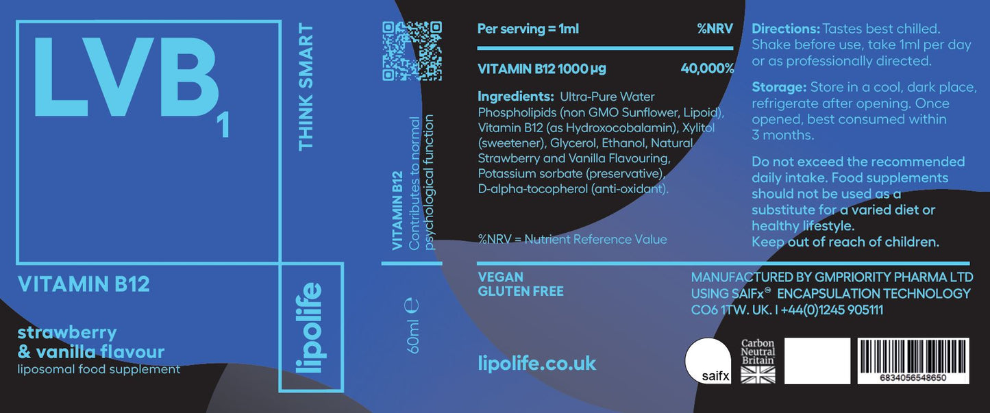 LIPO LIFE - LVB1 VITAMIN B12