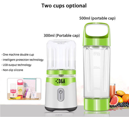 D&A HEALTH - GO BLEND MAX PORTABLE USB CHARGE BLENDER