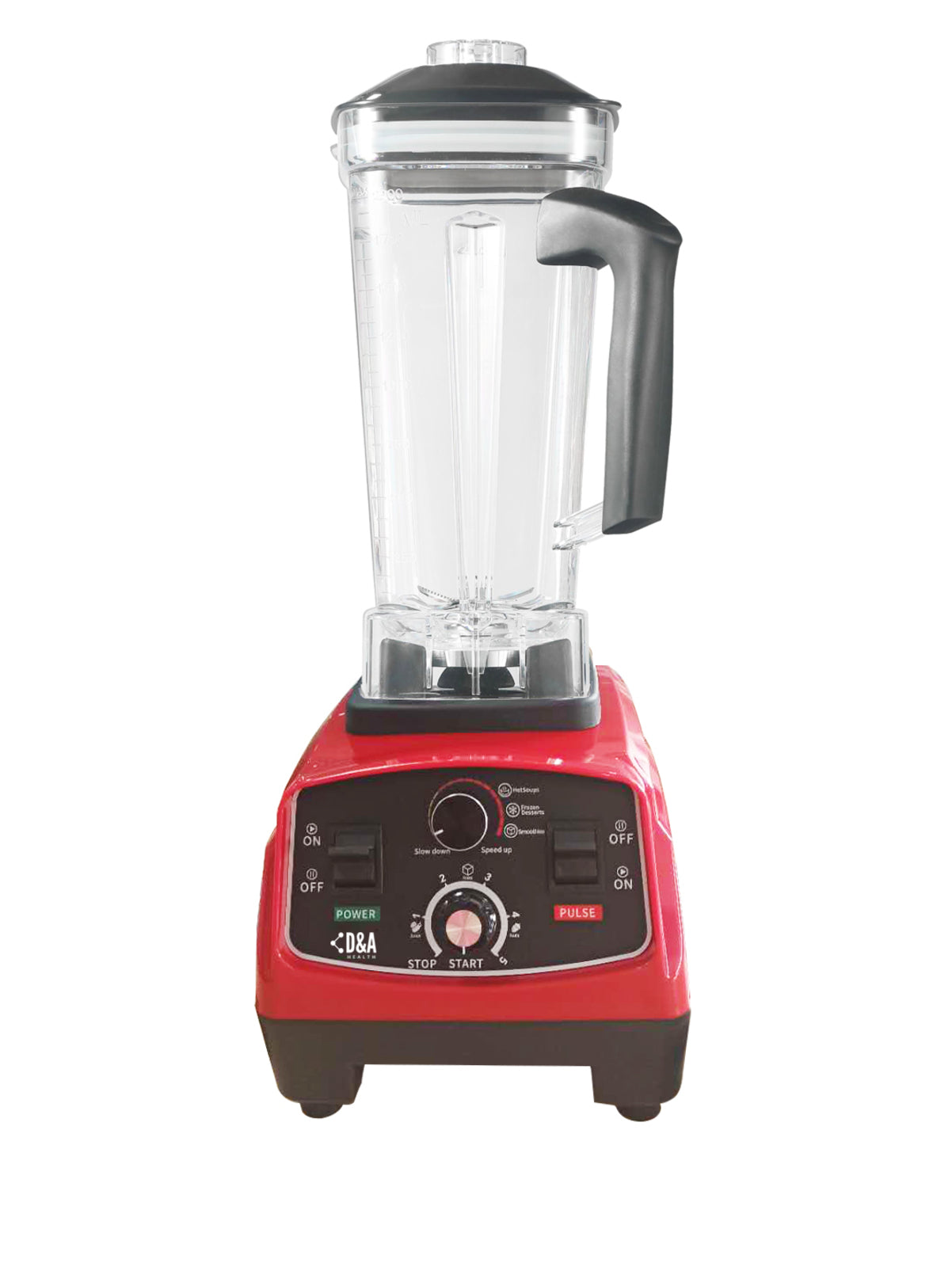 D&A HEALTH - ULTIMATE TURBO BLENDER - 2,200W & 2,000ML JUG